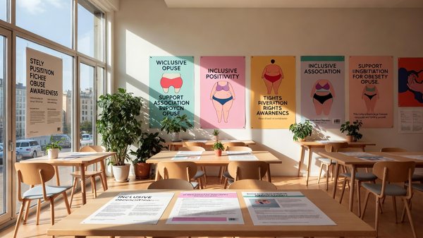 Comment l'association soutient les droits des personnes obèses